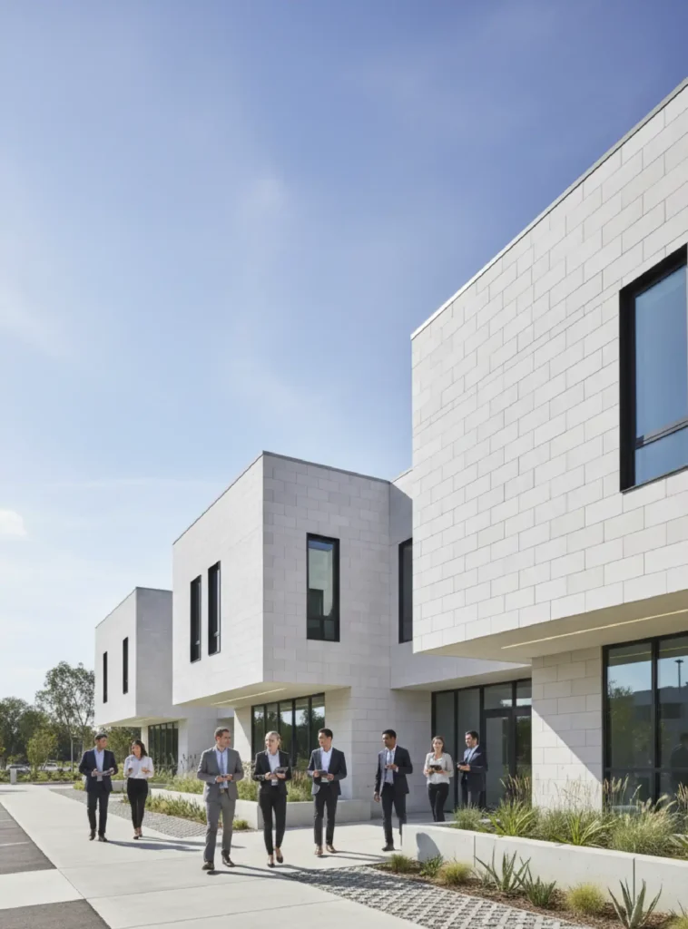 Commercial Property Made up of AAC Blocks